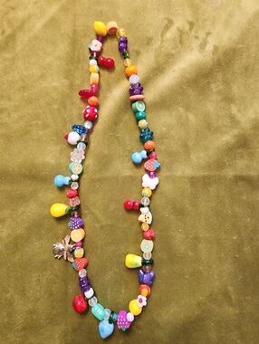 By LEFTY Beaded Fruit Salad Necklace